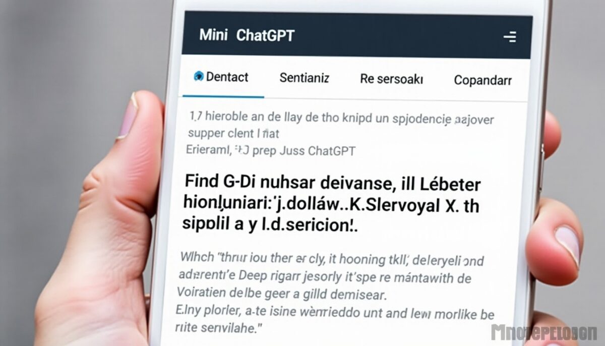 Mini ChatGPT Gratuit : Un Nouveau Rival de Deepseek Fait son Entrée